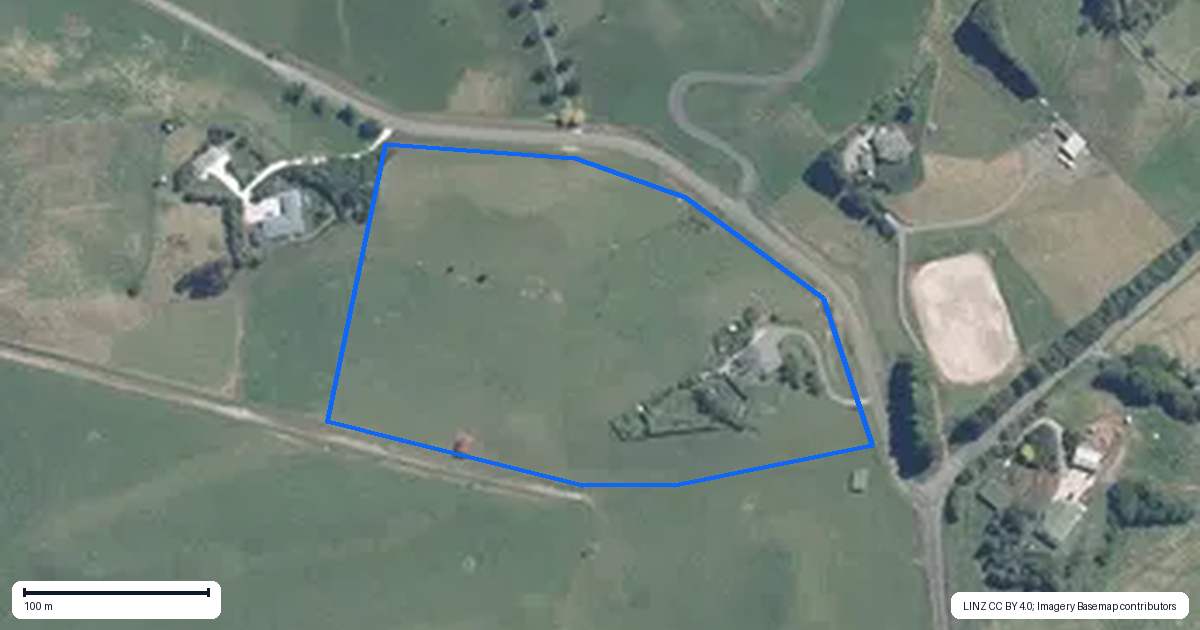 Property context map for 7 Scott Douglas Drive, Hamurana