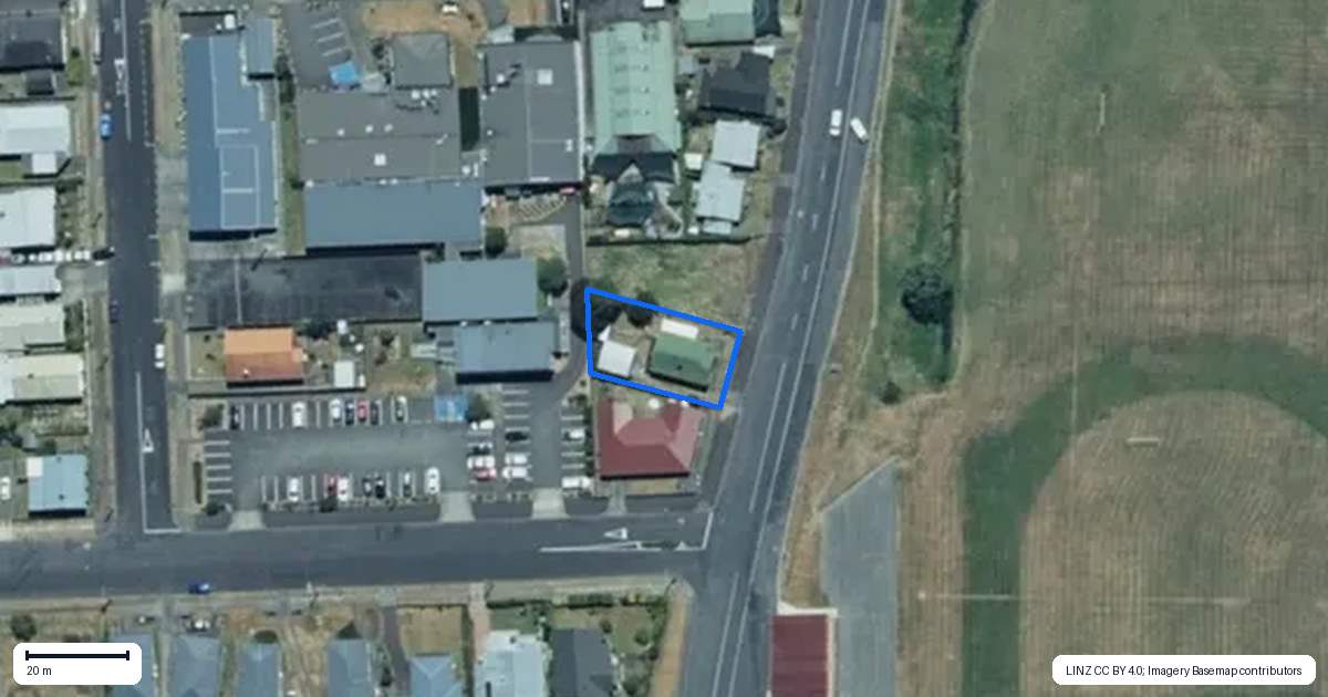 Property context map for 33 Morero Terrace, Taumarunui