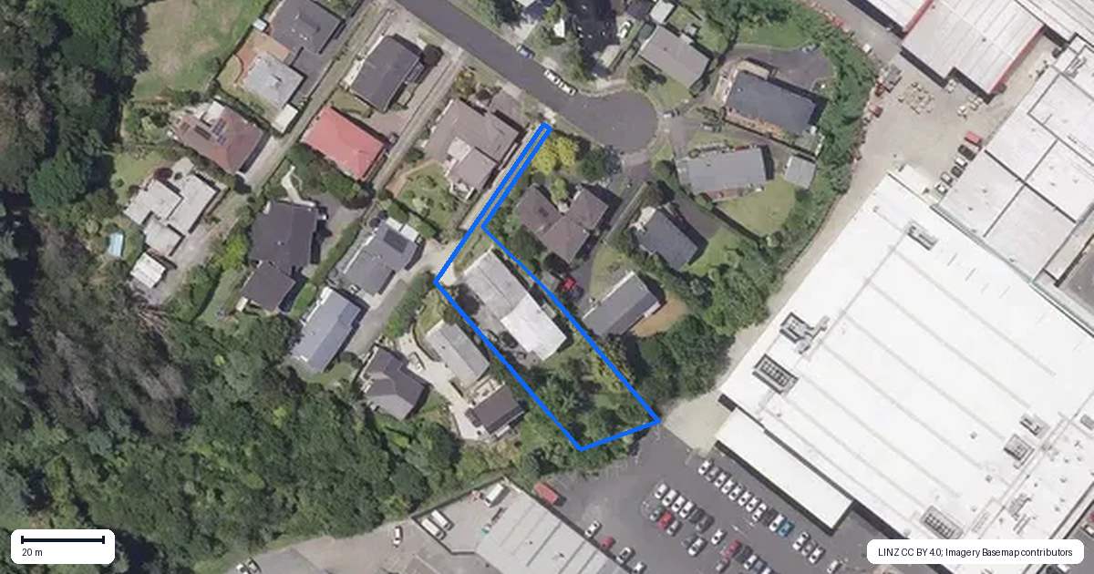 Property context map for 85B Botanical Road, Tauranga South, Tauranga