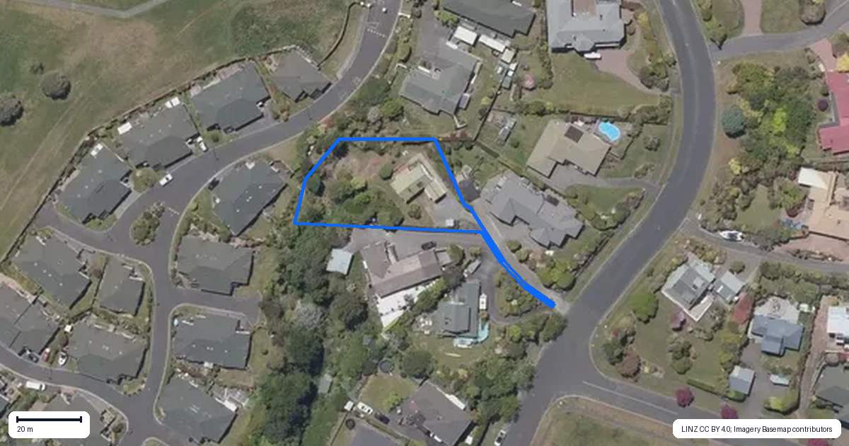 Property context map for 11 Kahurangi Drive, Rangatira Park, Taupo