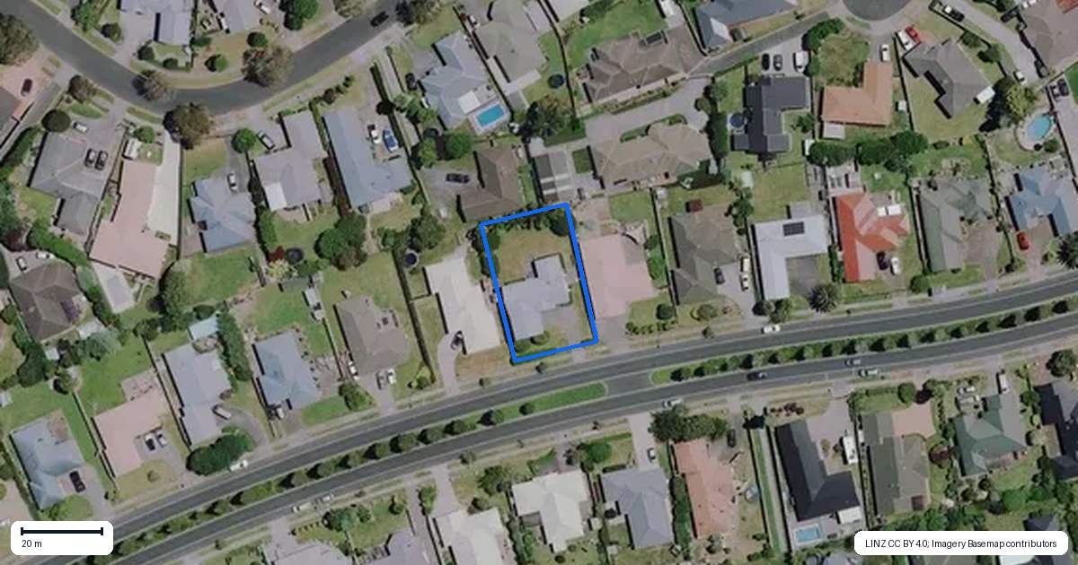 Property context map for 111 Discovery Drive, Flagstaff, Hamilton