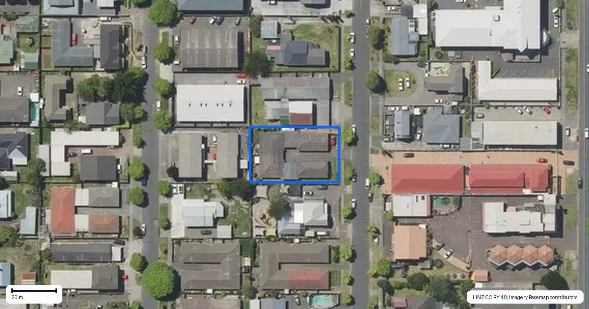 Property context map for 11B Toko Street, Victoria, Rotorua