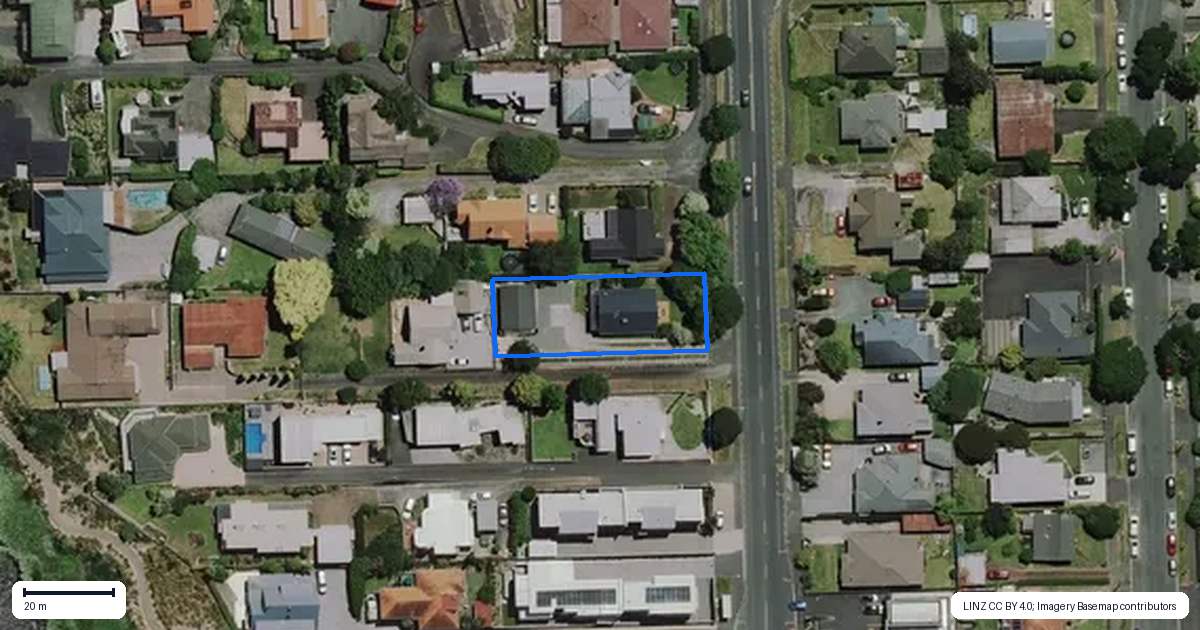 Property context map for 162 Pembroke Street, Hamilton Lake, Hamilton