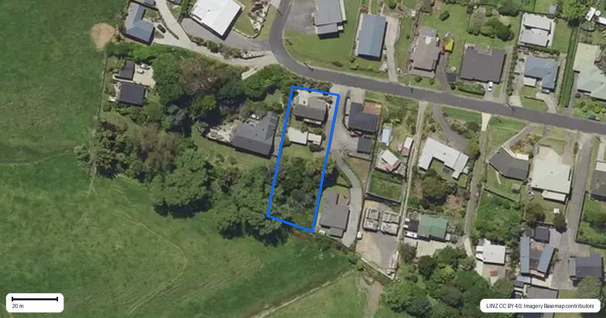 Property context map for 27 Fyfe Road, Waihi Beach