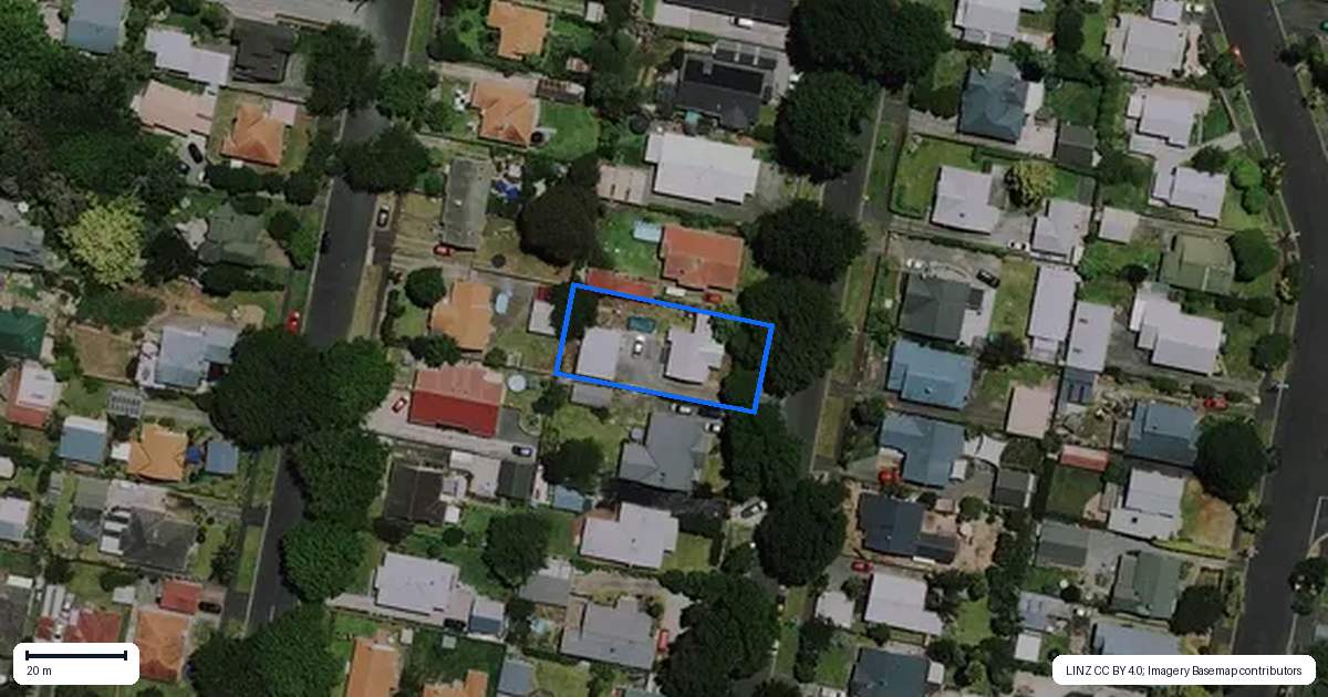 Property context map for 7 Parr Street, Frankton, Hamilton