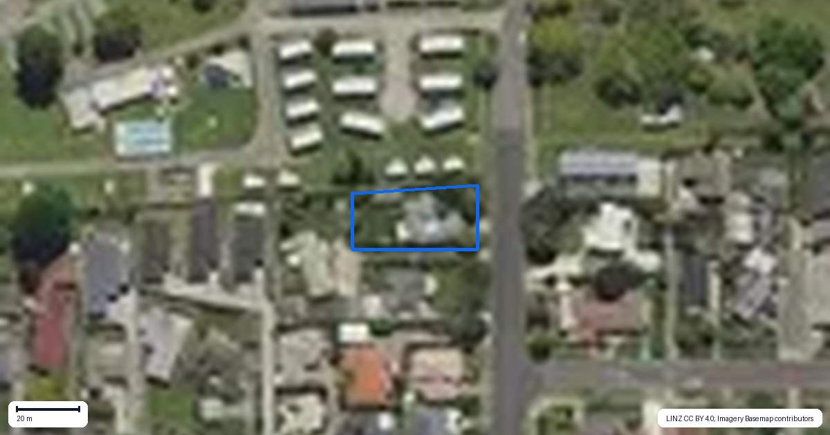 Property context map for 2 McGarvey Road, Whakatane
