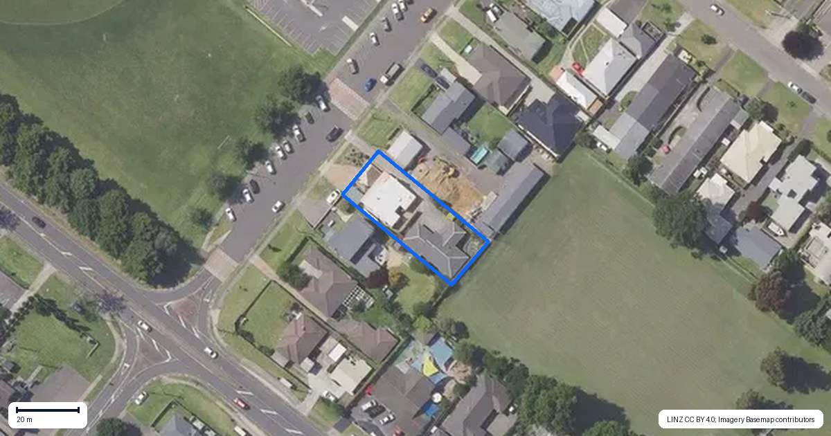 Property context map for 456B Devonport Road, Tauranga South, Tauranga