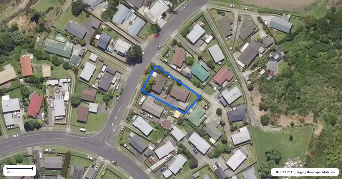 Property context map for 6 College Place, Poike, Tauranga