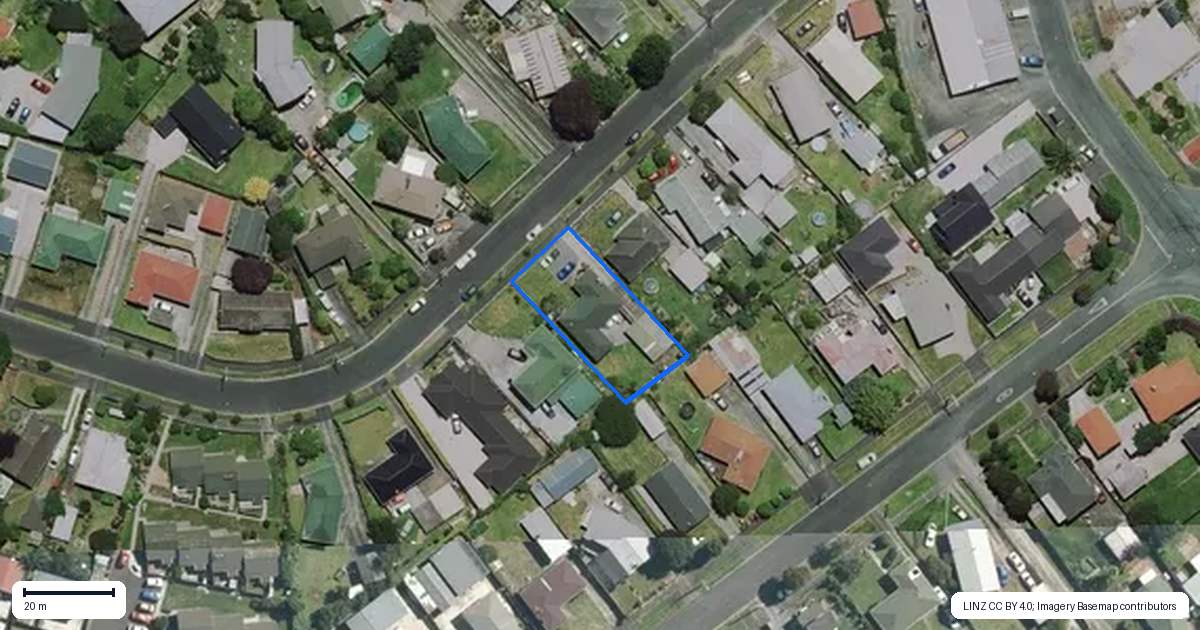 Property context map for 13 Priscilla Crescent, Melville, Hamilton