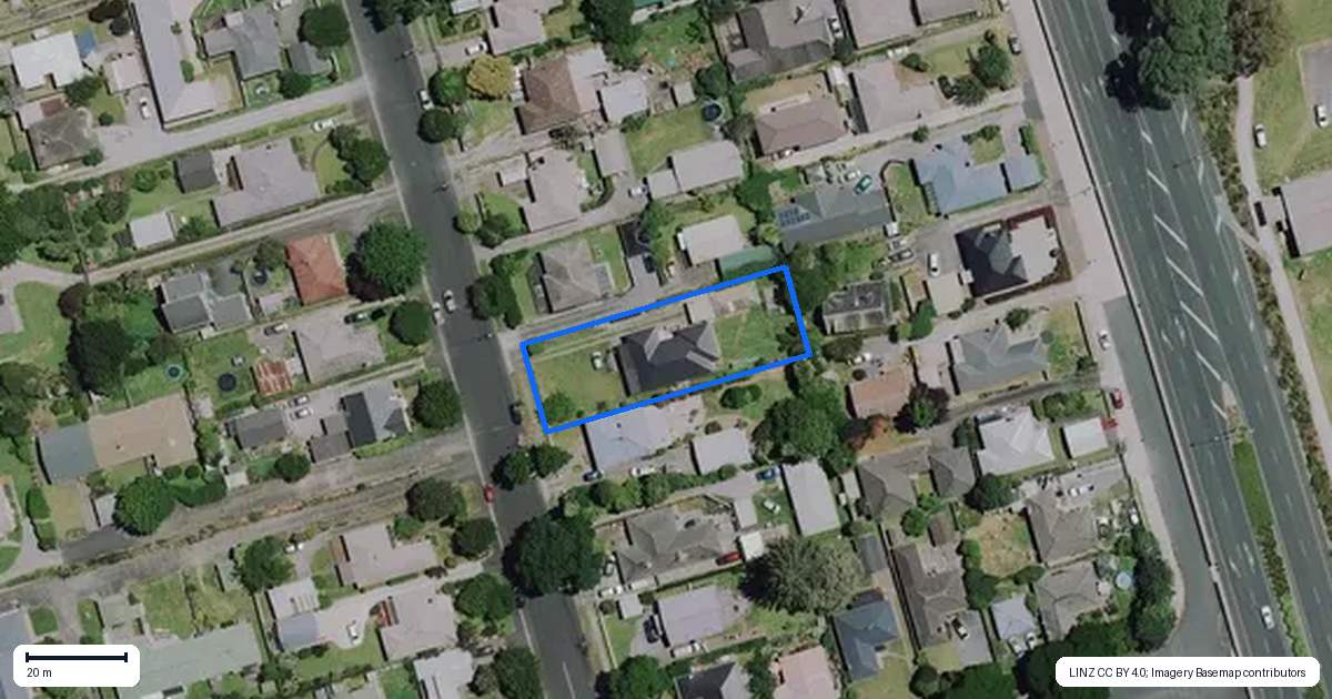 Property context map for 72 Fox Street, Hamilton East, Hamilton