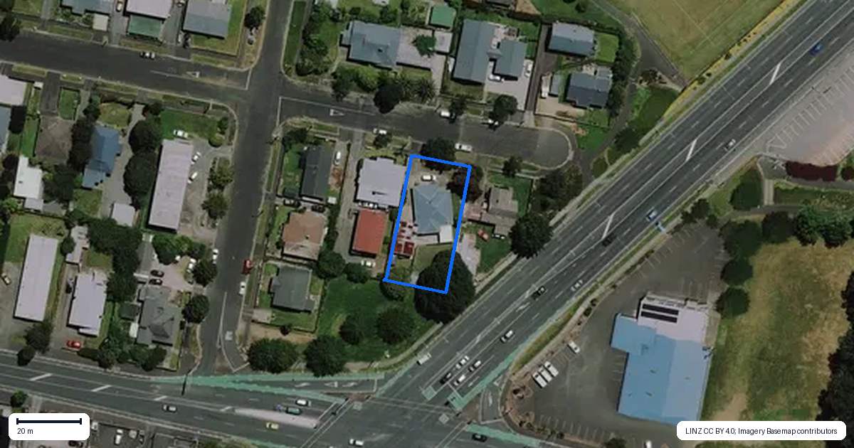Property context map for 5 Wye Street, Frankton, Hamilton
