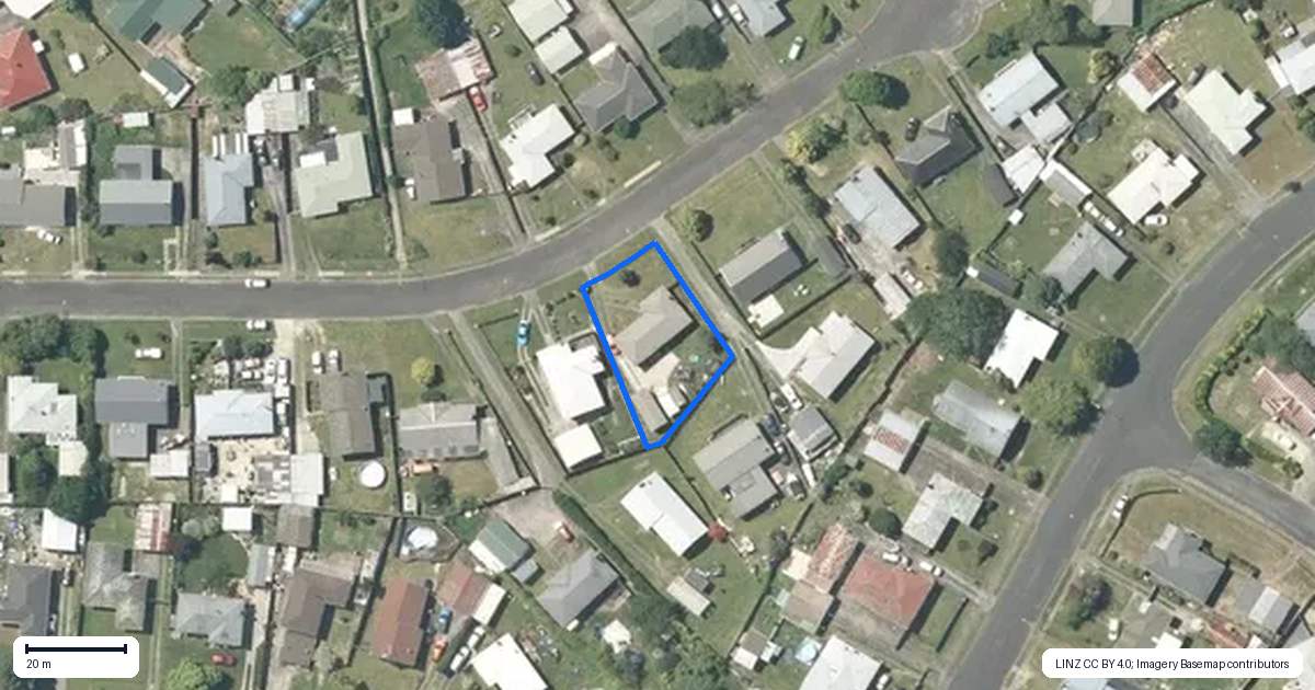 Property context map for 15 Ngatuku Place, Tokoroa