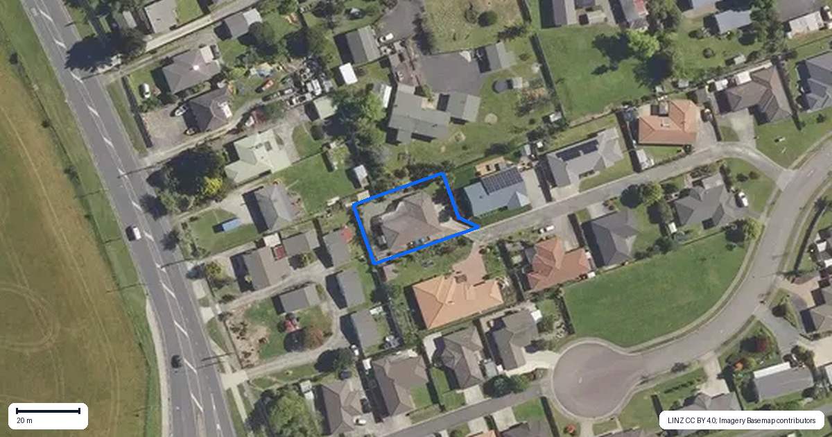 Property context map for 21 Kauae Place, Ngongotaha, Rotorua