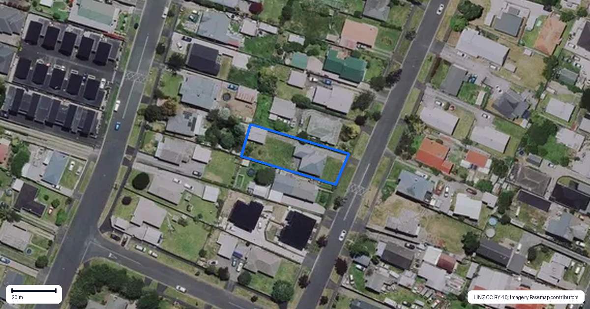 Property context map for 30 Irvine Street, Frankton, Hamilton