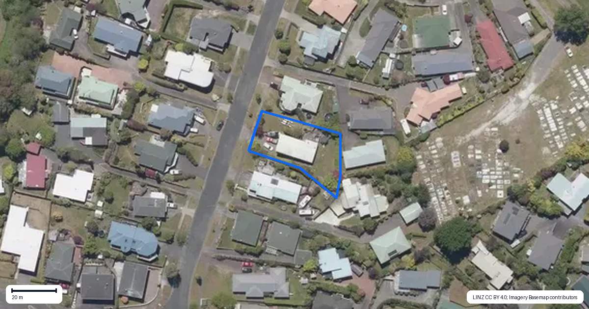Property context map for 97 Lakewood Drive, Nukuhau, Taupo