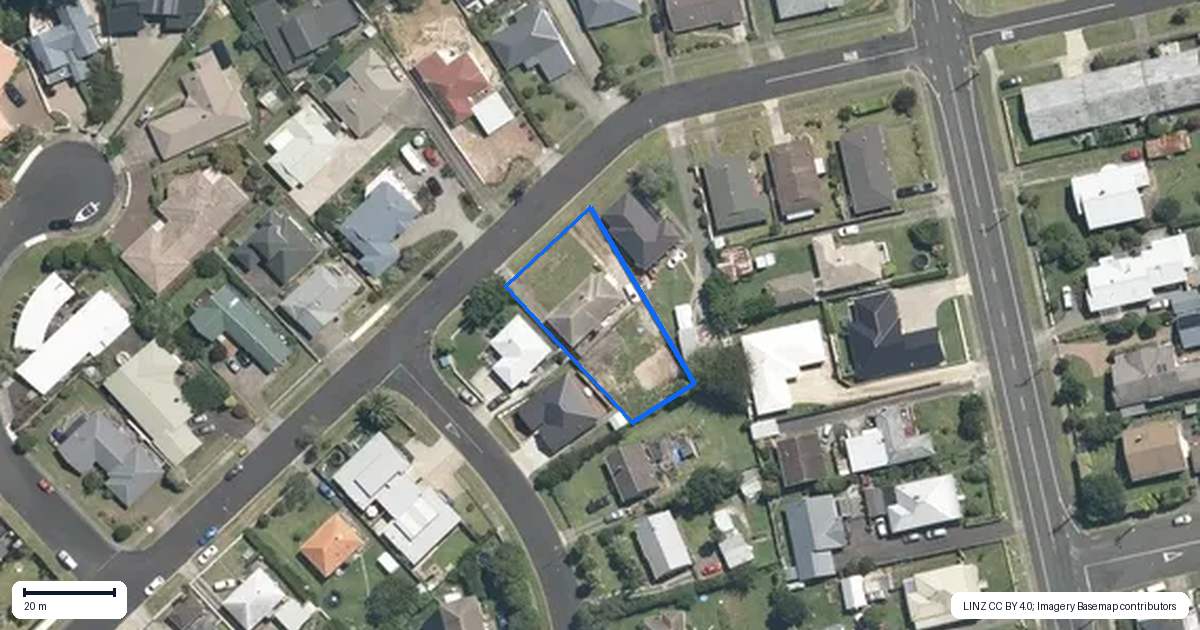 Property context map for 89 Rutherford Street, Te Awamutu