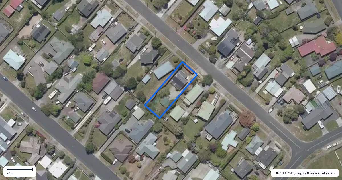 Property context map for 47 Whakaipo Avenue, Taupo