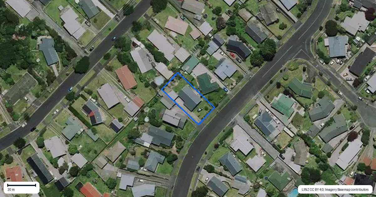 Property context map for 47 Garden Heights Avenue, Glenview, Hamilton