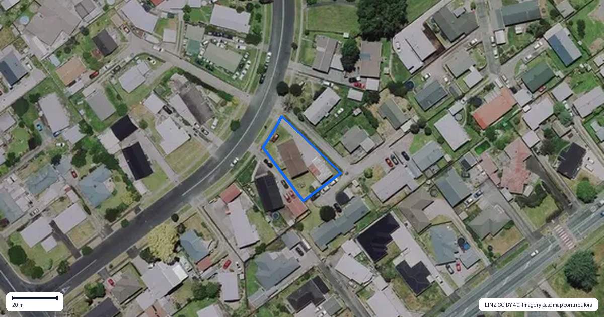 Property context map for 75 Karaka Street, Nawton, Hamilton
