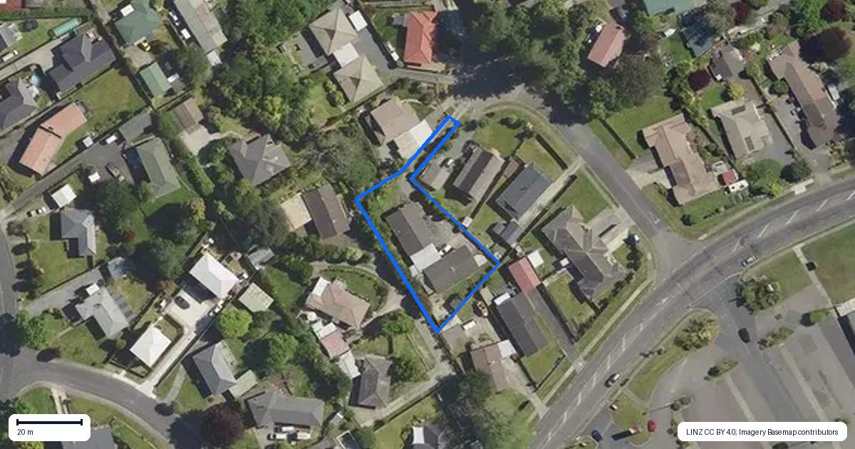 Property context map for 8A Westbrook Place, Pomare, Rotorua