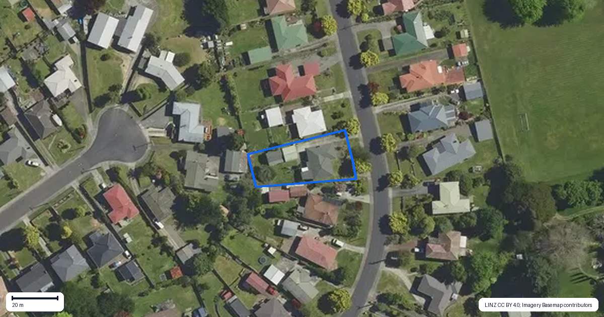 Property context map for 25 Jervis Street, Hillcrest, Rotorua