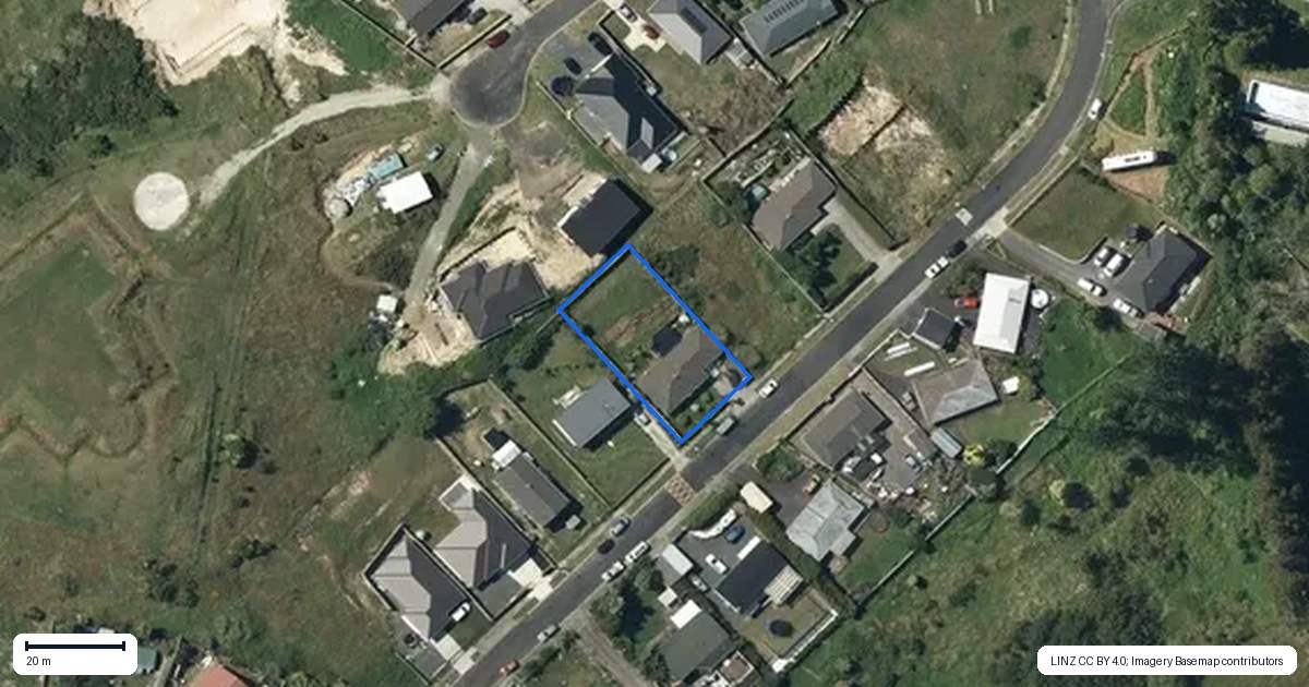 Property context map for 32 Heather Green Avenue, Meremere, Mercer