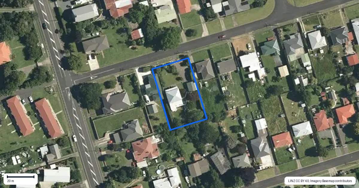 Property context map for 3 Wyatt Avenue, Te Aroha