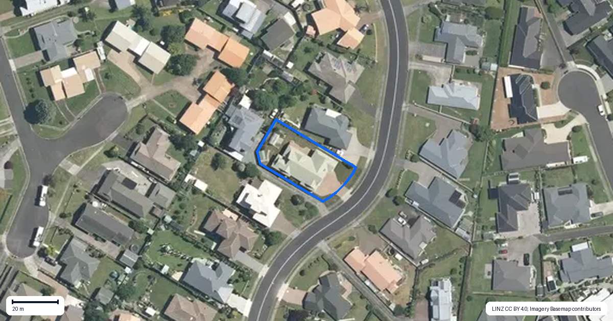 Property context map for 91 Tawari Street, Matamata