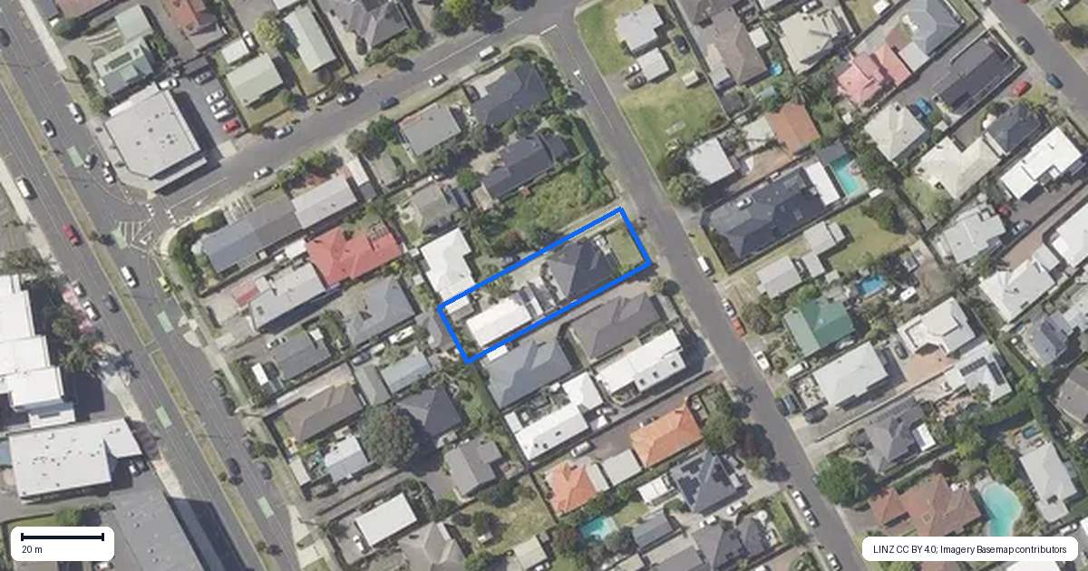 Property context map for 8A Riverton Road, Mount Maunganui