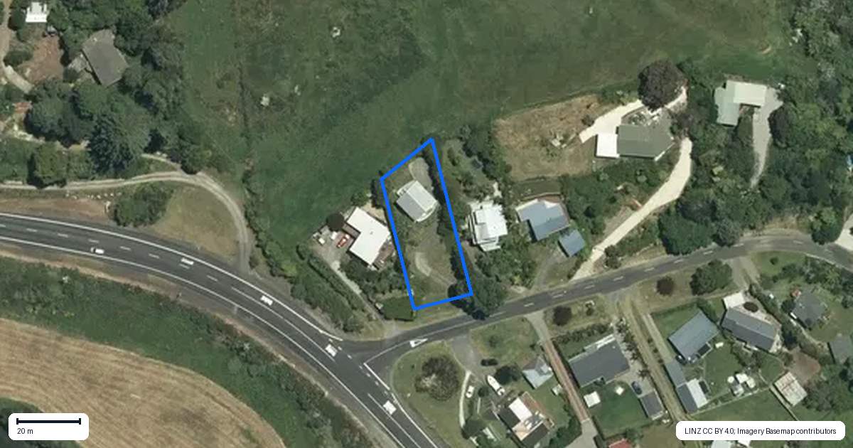 Property context map for 4 Ocean Beach Road, Tairua