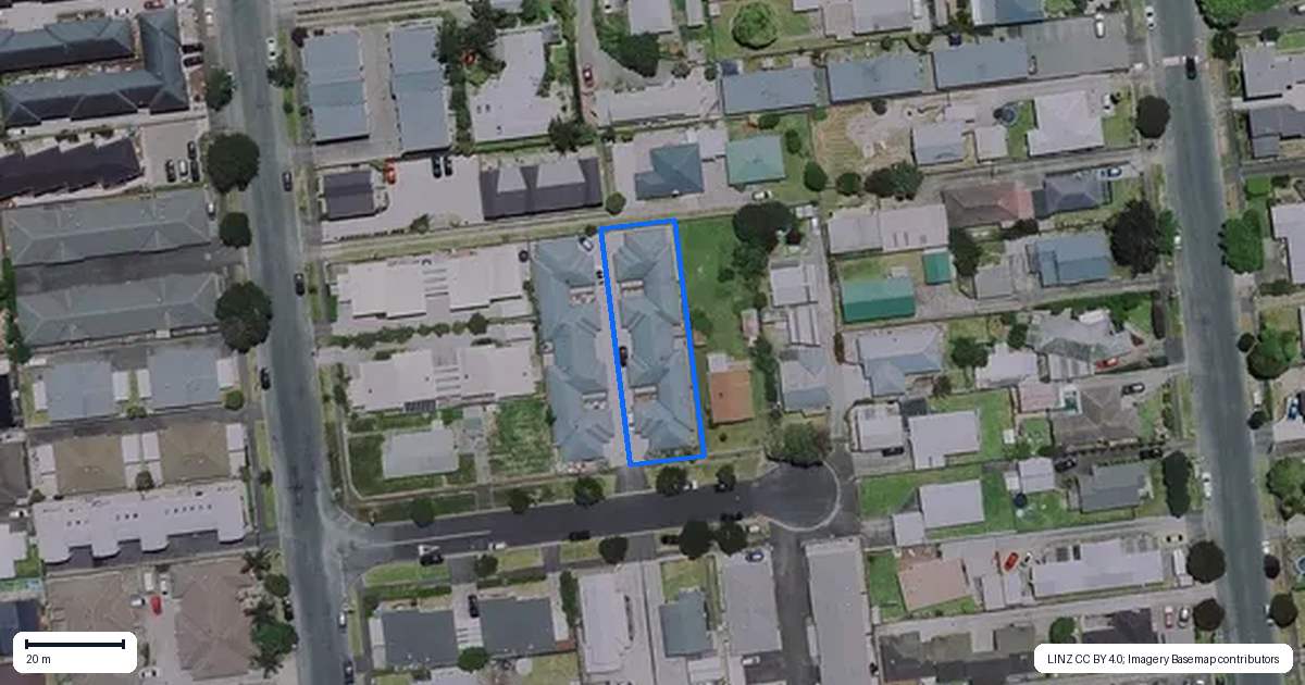 Property context map for 3A Pitt Street, Frankton, Hamilton