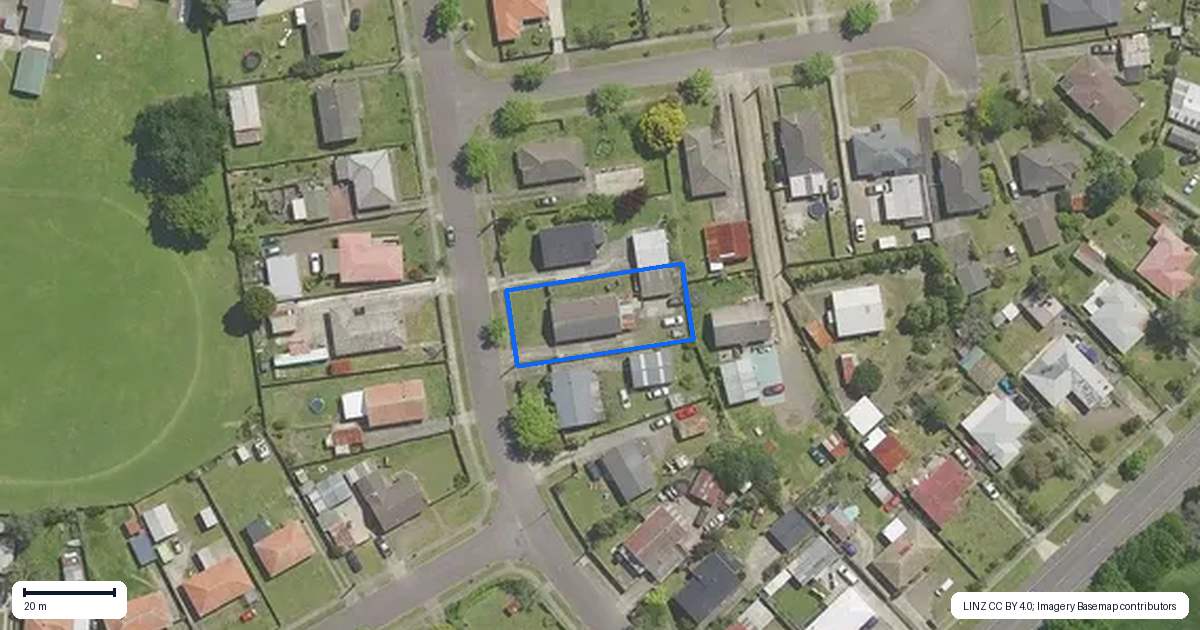 Property context map for 11 Forsaith Street, Kawerau