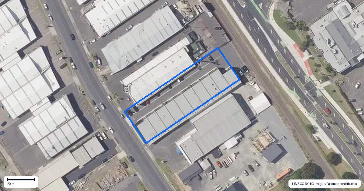 Property context map for 5/41 Newton Street, Mount Maunganui