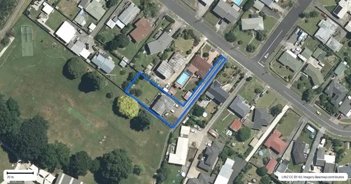Property context map for 31 Cobham Drive, Morrinsville