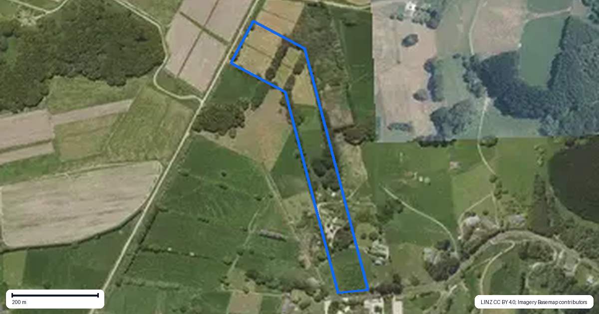 Property context map for 89B Hawthornden Drive, Tikitere, Rotorua