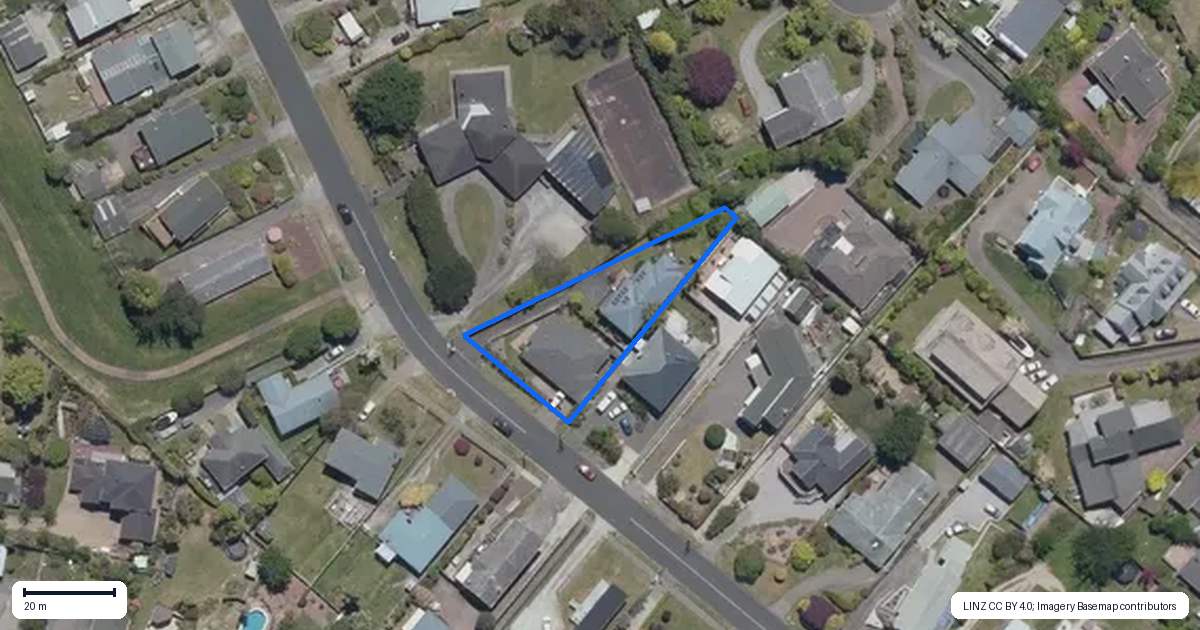 Property context map for 2/82 Taupo View Road, Taupo