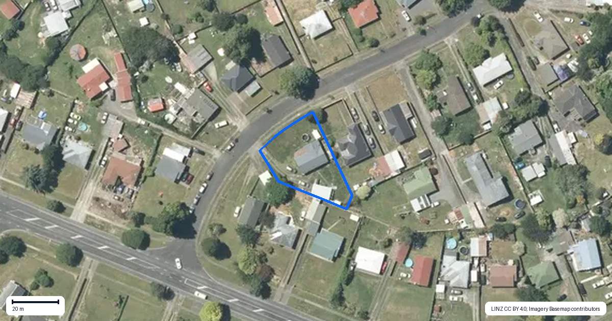 Property context map for 21 Cairngorm Place, Tokoroa