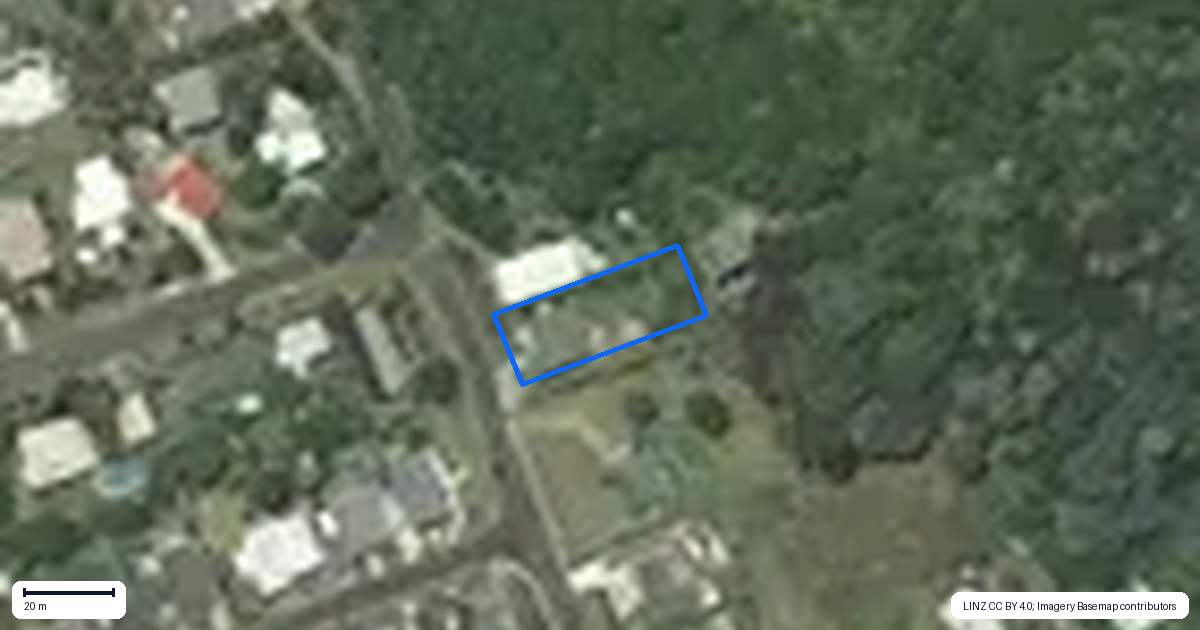 Property context map for 316 Hill Street, Thames