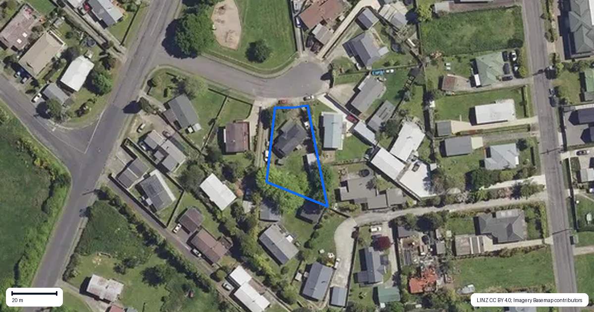 Property context map for 9 Chestnut Place, Ngongotaha, Rotorua
