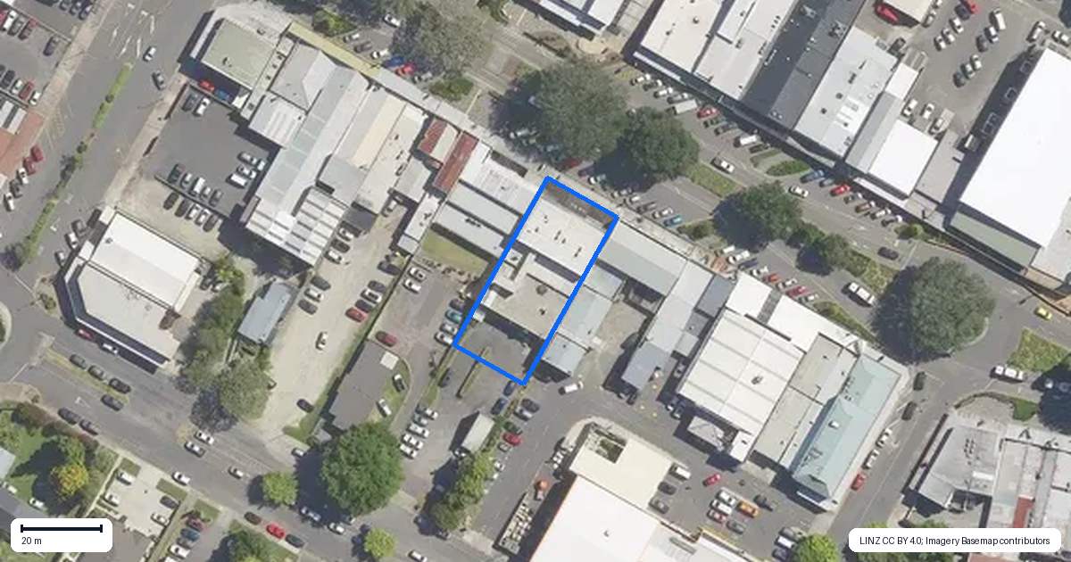 Property context map for 81 Jellicoe Street, Te Puke