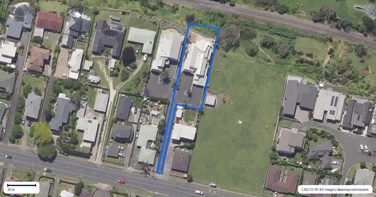 Property context map for 199C Ngatai Road, Otumoetai, Tauranga