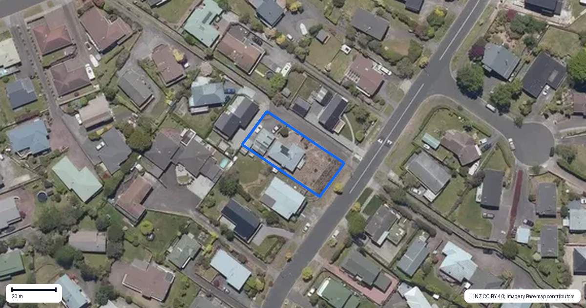 Property context map for 34 Woodward Street, Nukuhau, Taupo