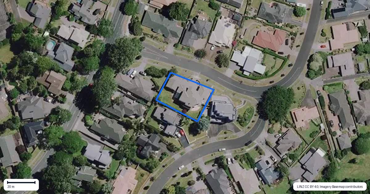 Property context map for 4 Heritage Avenue, Chartwell, Hamilton