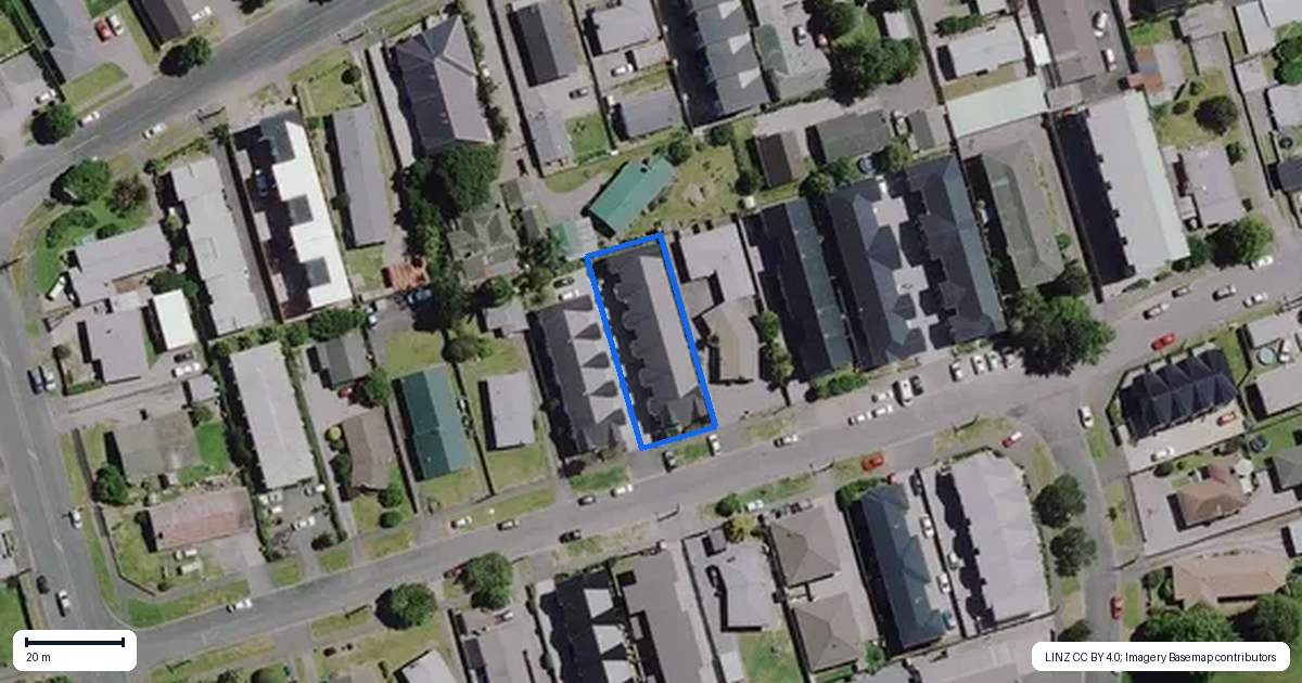 Property context map for 8/56 May Street, Hamilton East, Hamilton
