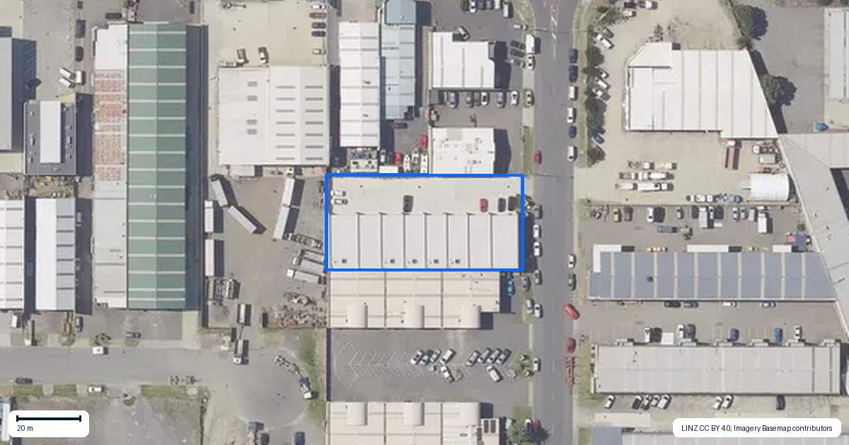 Property context map for 2/6 Portside Drive, Mount Maunganui