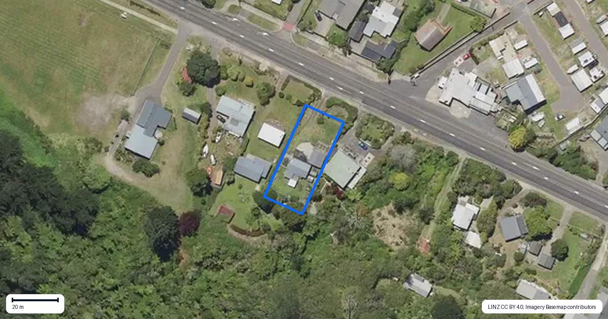 Property context map for 173 State Highway 30, Lake Rotoma, Rotorua