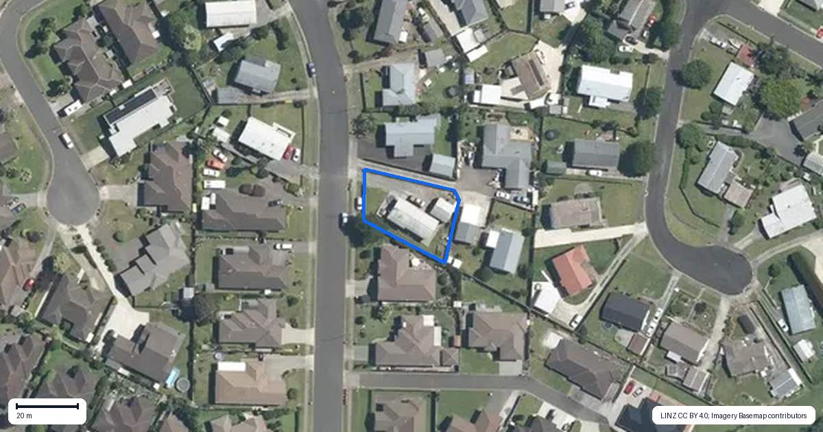 Property context map for 24 Matipo Street, Matamata