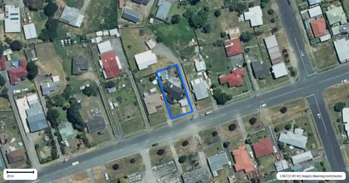 Property context map for 328 Taupo Road, Taumarunui
