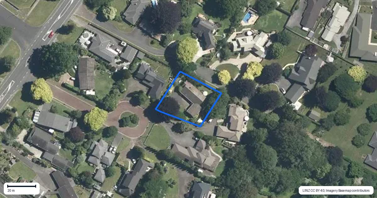 Property context map for 4 Koromiko Place, Matamata
