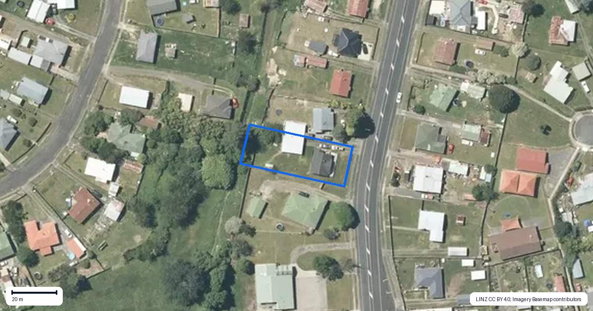 Property context map for 28 Kelso Street, Tokoroa